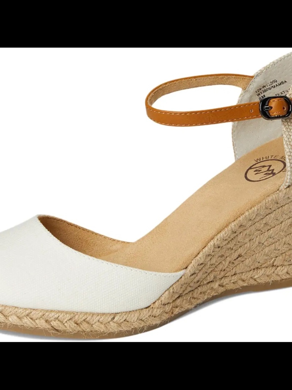 WHITE MOUNTAIN Women's Mamba Espadrille Wedge Sandal - size 10 - NEW - Picture 3 of 11